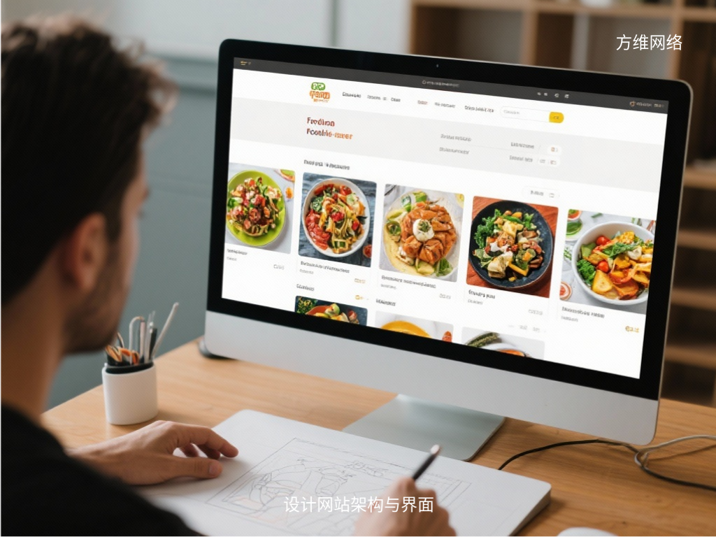設(shè)計(ji)網站架構與界面